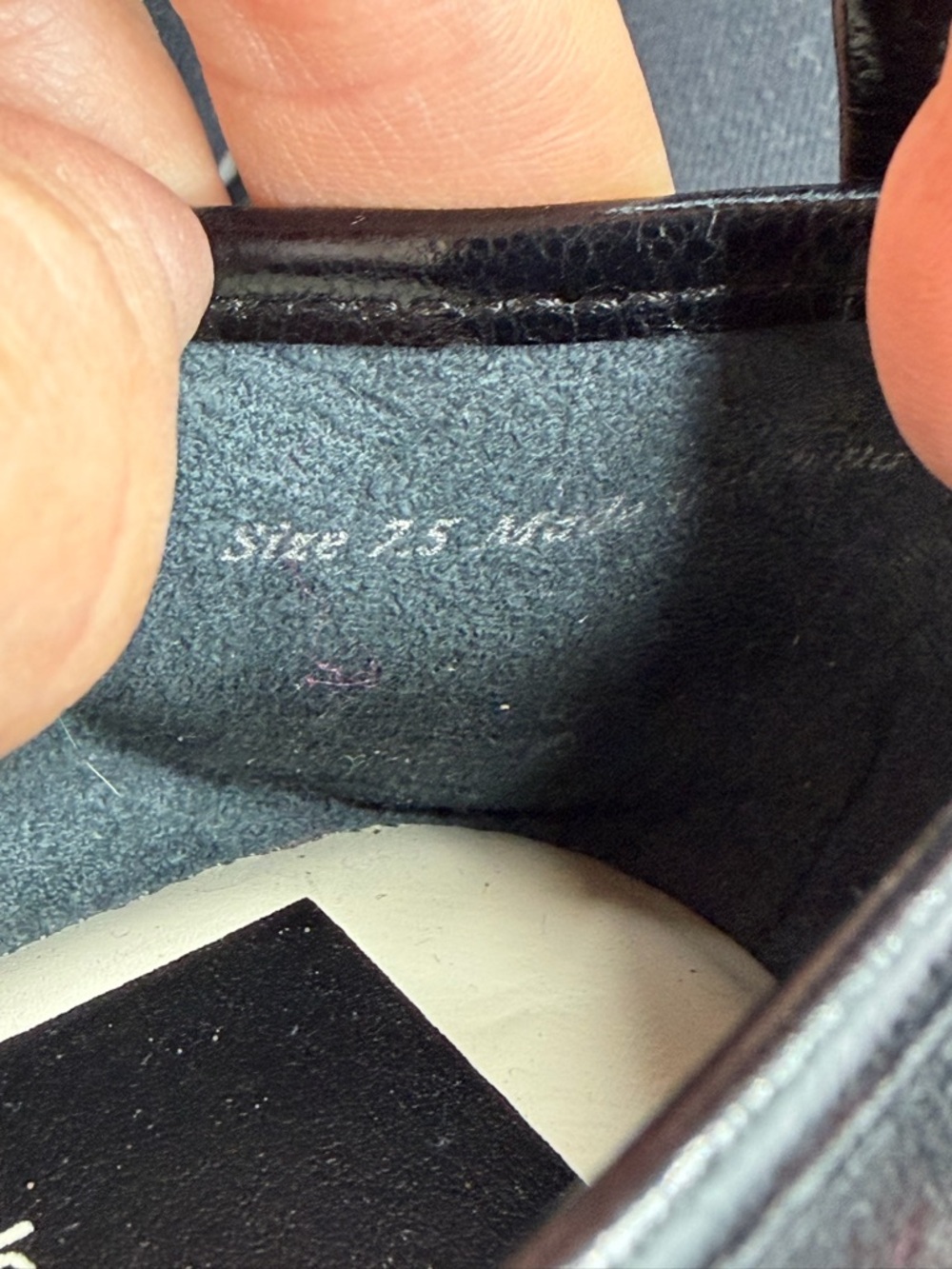 Dolce Vita Arora ballet flats black leather Mary Jane buckle sz 7.5 square toe - Picture 7 of 7